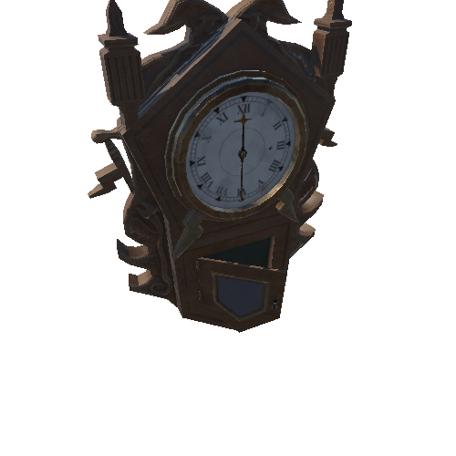 Mad Wall Clock 01